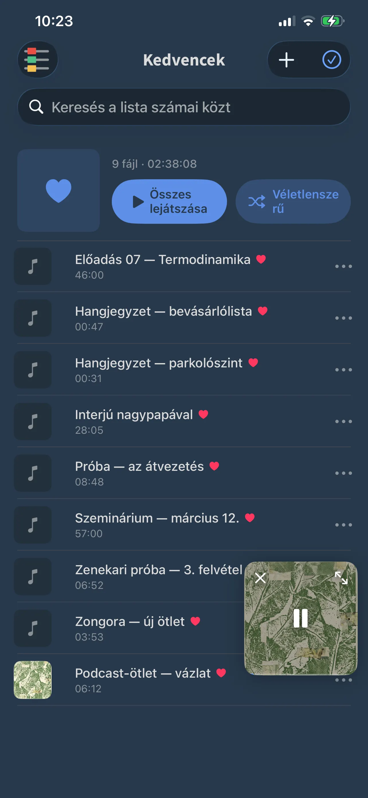 A Kedvencek lista a FoxFM-ben